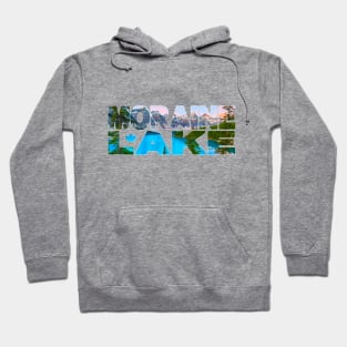 MORAINE LAKE - Rocky Mountains Canada Sunrise Hoodie